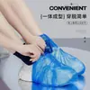 Cubrezapatos de lluvia desechables para adultos y niños, impermeables de tubo alto, antideslizantes, engrosados, resistentes al desgaste, transparentes, cubrezapatos de plástico largos