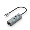 Tarjeta de Red Gigabit USB 3.0 Tipo C 3.0 para Laptop a RJ45 Ethernet Gigabit Tarjeta de Red Cableada