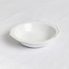 Tigela de Renda Bordada Estilo Europeu Ins Tigela de Cerâmica Branca Pura Tigela de Salada de Luxo Acessível Retrô Tigela de Iogurte Tigela de Sobremesa