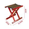 Respaldo desmontable Huaimu Maza taburete plegable silla banco taburete de pesca madera plegable portátil para el hogar