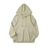 Nueva sudadera con capucha de felpa 100% algodón, tamaño extragrande para hombre, streetwear casual y versátil, corte holgado, personalizable
