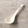 Louça de Mesa Cerâmica Floco de Neve Pintada à Mão com Esmalte Submerso Criativa Japonesa Utensílio de Mesa Doméstico Restaurante Hotel Tamanho da Colher Colher de Sopa