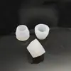 Funda de silicona cónica de diámetro interior 4 mm resistente a altas temperaturas, funda protectora a prueba de polvo, tapón de orificio suave translúcido