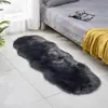 Tapete de Lã Sintética Transfronteiriço Tapete de Chão de Cabeceira Manta Especial em Forma de Ovelha de Pelo Comprido Tapete de Chão Frontal para Sofá de Sala de Estar Cabeceira Janela de Sacada