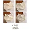 Ropa interior de mujer más vendida en Taobao, Algodón para bebé de Clase A, Antibacteriana, Entrepierna extendida, Ajustada a la cadera, Estampado floral, Calzoncillos tipo bóxer para niñas