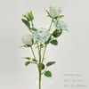 Flores Artificiais Azuis para Casamento Flores Falsas de Teto Decoração de Casamento Parede de Flores Arranjo de Flores de Chão para Casamento Materiais para Arranjo de Flores de Seda