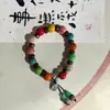 Suministro de fábrica pulsera retro estilo nacional puesto de joyería de cerámica suministro directo en vivo nueva pulsera china
