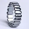 Jingyao Natural 6N Silicio Policristalino Pulsera de Mano de Terahertz Pulsera de Energía de Fusión Instantánea de Hielo de Terahertz Cuidado de la Salud Tecnología Negra