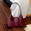 Bolsa de ombro tendência de nicho estilo coreano, nova coleção outono 2026, retrô e estilosa, perfeita para o dia a dia, bolsa transversal elegante para mulheres