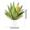 Tyu641-664 Vaso de Flor de Acrílico Decorativo Plug-In Vitral Ornamentos para Plantas Flores Artificiais