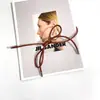 Cinturón de Cuerda de Cuero de Cintura Ceñida para Mujer Sentido de Alta Gama Exquisito Cinturón Pequeño Lazo Moda Versátil Cuerda Decorativa para Cintura Anudada