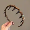 Faixa de Cabeça para Mulheres, Adequada para Uso Diário, com um Toque de Luxo, Luxo Leve, Especificamente para Lavar o Rosto, Design de Coroa Alta, Versátil, Não Puxa o Cabelo, Acessório de Cabelo