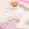 Tiras de Origami Estrela da Sorte Rosa e Pó Qiluo 520 Folhas Estilo Ins Artesanal DIY Presente para Namorada Materiais para Garrafa dos Desejos