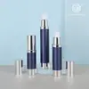 Nueva Crema para Ojos de Tubo Delgado de 15ml 20ml 30ml Botella de Vacío Reenvasada Pequeña Capacidad Protector Solar Presión de Vacío Botella de Plástico