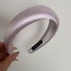 Moda All-match Deslocamento Simples Cetim Cabelo Hoop Novo Estilo Out-of-the-way Face Washing Sponge Hair Hoop Acessórios de Cabelo de Alta Qualidade para Mulheres