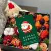 Etiqueta de Natal Pingente de Enfeite Personalizado para Presente Cartão de Mensagem para Sobremesa de Confeitaria Cartão para Caixa de Presente de Véspera de Natal