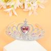 Halloween Vestido de Dança Infantil Fantasia Coroa Doce Princesa Menininha Coroa de Plástico Galvanizado Joias Femininas Atacado