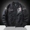 Nueva Chaqueta Bomber de Primavera y Otoño para Hombre con Bordado Pesado, Chaqueta de Béisbol, Abrigo de Trabajo, Chaqueta de Marca de Moda