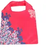 Sacola de compras dobrável de poliéster lavável personalizável sacola de proteção ambiental para mãe sacola de compras para celular LOGO estampado