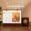 Nuevo Calendario de Escritorio de Madera 2027 Oficina Escritorio Multifuncional Portalápices Almacenamiento Calendario Adorno Regalo Calendario de Escritorio Personalizado
