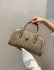 Bolsa de Ombro de Couro Bovino de Primeira Camada para Mulheres, Grande Capacidade, Bolsa de Compras Europeia e Americana da Moda, Bolsa Grande de Couro Genuíno Macio