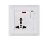 Enchufe de pared con interruptor estándar europeo enchufe con portalámparas estándar británico enchufe de pared estándar británico enchufe multifuncional para el hogar posición de enchufe múltiple