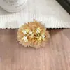 Pinza para el Cabello Popular de Flor de Orquídea Mariposa 2026 para Mujer, Pinza para el Cabello de Flor de Hortensia Estilo Vacaciones en la Playa, Accesorio para el Cabello con Pinza de Flor Artificial para Mujer