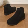 Otoño 2026 Nueva Llegada Comercio Exterior Tallas Grandes Mujer Casual Cómodo Estilo Europeo Moderno Sencillo Ropa Exterior Botas Talla Única