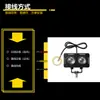 Minion Motocicleta Faro Exterior para Motocicleta Luz para Vehículo Eléctrico Nocturna Modificación Luz Fuerte Todoterreno para Conducir de Noche
