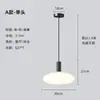 Lámpara de noche para dormitorio estilo italiano, lámpara colgante pequeña de lujo de alta gama para ambiente, 6 lámparas de cristal nuevas para entrada, luminarias Zhongshan, aluminio y hierro