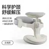 Férula cervical ajustable transfronteriza para soporte del cuello, ajusta la postura del cuello hacia adelante, previene la caída de la cabeza, soporte cervical para oficina, fijación de la columna cervical, protector de cuello al por mayor