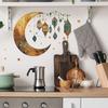 Lámpara colgante de luna creativa de comercio exterior para dormitorio, sala de estar, armario, dormitorio, decoración del hogar, pegatinas de pared autoadhesivas, venta al por mayor transfronteriza