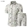 Traje de Dos Piezas de Camisa Colección Comercio Exterior Talla Grande Camisa de Manga Corta Camisa Estampada Verano para Hombre Nuevo AliExpress