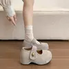 Zapatos de Mujer Mary Jane con Velcro para Aumentar la Altura Interior, Estilo Birkenstock, Nueva Tendencia Otoño/Invierno 2026, Zapatos Súper Populares de Nicho Retro Ugly-Cute para Dedo Gordo