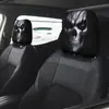 Funda de reposacabezas de coche de terror y divertida, funda de asiento a prueba de polvo, almohada de coche y funda de almohada para el cuello altamente transpirables