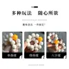 Pulsera de Raíz de Bodhi Blanca Porcelana para Hombres y Mujeres, Cuentas de Semillas de Bodhi Suaves tipo Cerámica, Cuentas de Oración Budistas, Pulsera Coleccionable, Venta al por Mayor