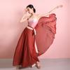 Saia de Dança Renda Renda Peça Única Grande Balanço Saia Longa Avental Dança Clássica Dança Moderna Elegante Vestido de Prática