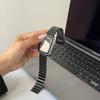 Adequado para pulseira Apple Watch S9 applewatch78 metal aço cinta iwatch6 geração SE2 avançado