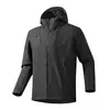 Jaqueta Kailer M8 Outono/Inverno Nova Soft Shell Masculina com Capuz Roupas de Exterior Esportes ao Ar Livre Corta-Vento Impermeável Jaqueta de Montanhismo Roupas de Caminhada Femininas
