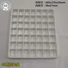 Caja de Almacenamiento para Collares y Anillos, Bandeja para Pulseras y Joyería, Bandeja de Joyería para Exhibición, Bandeja de Joyería Apilable
