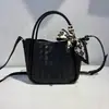 Nuevo Estilo Otoño Bolso Tejido Hecho a Mano Bolso de Mano Versátil de Cuero Genuino Bolso de Cuero Genuino para Mujer de Comercio Exterior Bolso de Hombro Único Cruzado para Mujer