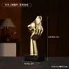 Enfeites Modernos Minimalistas de Luxo Leve, Decoração Criativa para Casa, Decorações para Armário de Vinho, Gabinete de TV da Sala de Estar, Artesanato e Móveis para Escritório