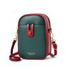 2024 Verão Estilo Coreano Nova Pequena Fresca Combinação de Cores Doces Casual Ombro Bolsa Feminina Bolsa Transversal Feminina Bolsa para Celular Moderna