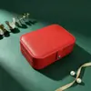 Distribuidores preferem caixas de joias portáteis de couro longas, expositores de joias de balcão, caixas de armazenamento para joias, acessórios de cabeça e brincos