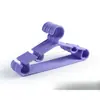 Cabides Plásticos Coloridos Antiderrapantes para Crianças, Cabides Sólidos para Roupas de Bebê, Cabides Sem Marcas para Bebês e Crianças