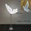 Accesorios para Bodas Alas de Mariposa Brillantes Colgante Decoración de Techo Araña de Boda Pasarela Hierro Forjado Guía de Camino Adornos