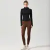 Hermoso Conjunto de Chaqueta para Yoga de Otoño e Invierno, Nueva Chaqueta Deportiva con Cremallera y Cuello Alto, Ropa de Fitness, Práctica de Pilates