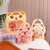 Bolsa de Embalaje para Galletas, Dulce Copo de Nieve, Bolsa Especial Auto-Sellante de Grado Alimenticio, Empaque Pequeño Transparente para Turrón