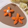 Ambiente Suave y Sencillo Estrella de Mar con Cuentas Flor de Color Macarrón Flor de Cinco Pétalos Pendiente Accesorio para el Cabello Accesorio para Zapato Flor