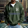 Roupas Masculinas Novas Transfronteiriças 3D Amazon Mais Vendidas Moletom com Zíper Moletom Tendência Comércio Exterior Nova Série da NFL